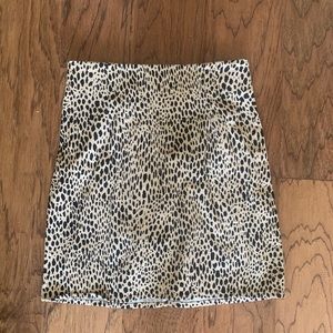 Brandy Melville Cheetah Skirt